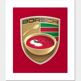 Borscht shield Posters and Art